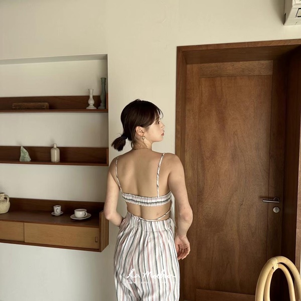 線條美背細肩背心(闆娘.花花清單)